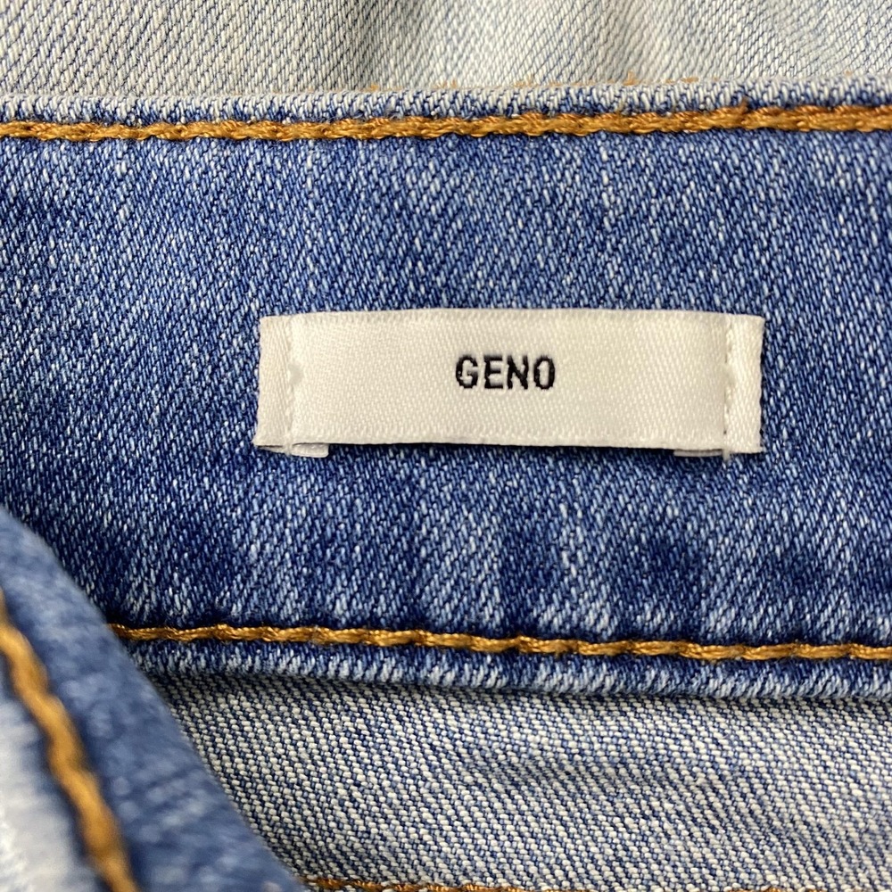 True Religion Geno Jeans Mens 31Wx33 Light Wash Slim Straight Denim Stretch - Picture 8 of 16